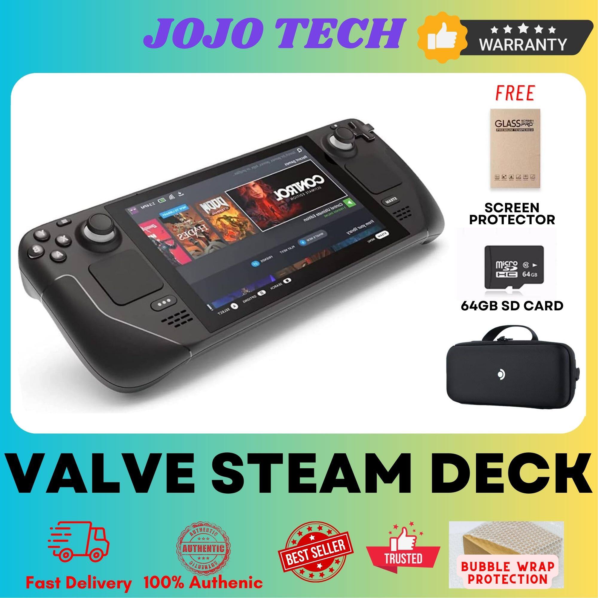 Steam Deck Handheld Gaming Console 64GB 256GB 512GB | Docking