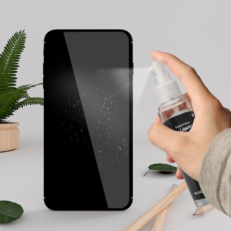 DSLR Camera Screen Cleaning Artifact Screen Cleaner Spray Liquid for Computer Tablet Touchscreen Mist Cleaner 60ml