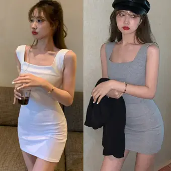 sexy sleeveless dress