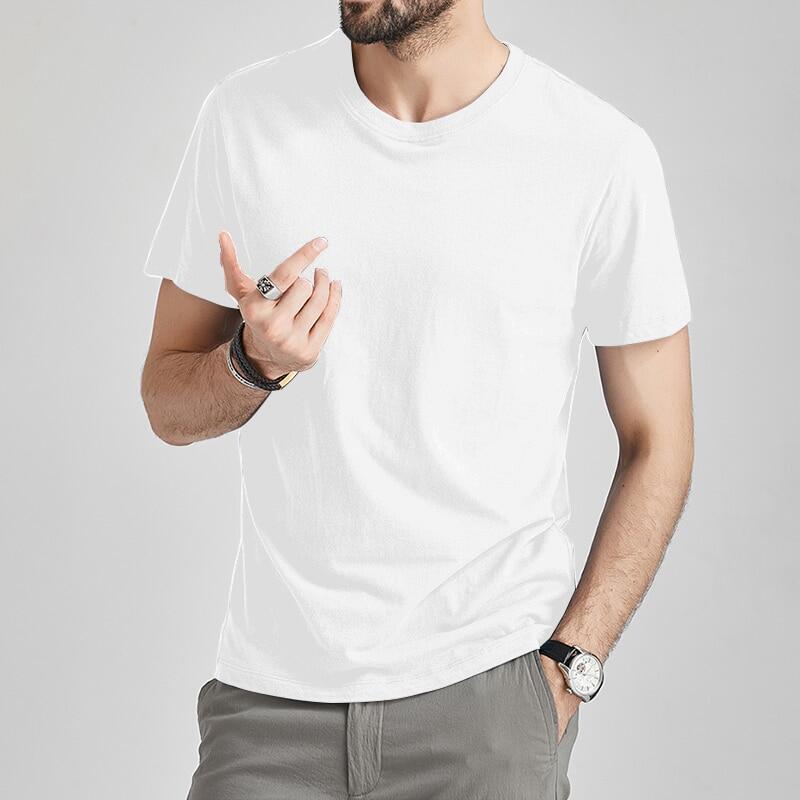 Plain White T Shirt Men - Best Price in 