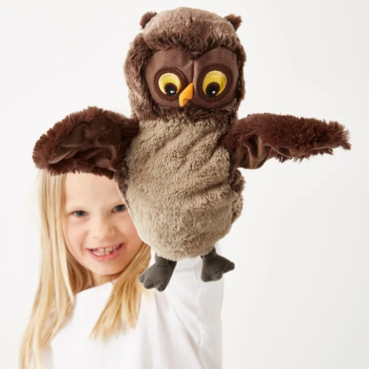 ikea owl puppet