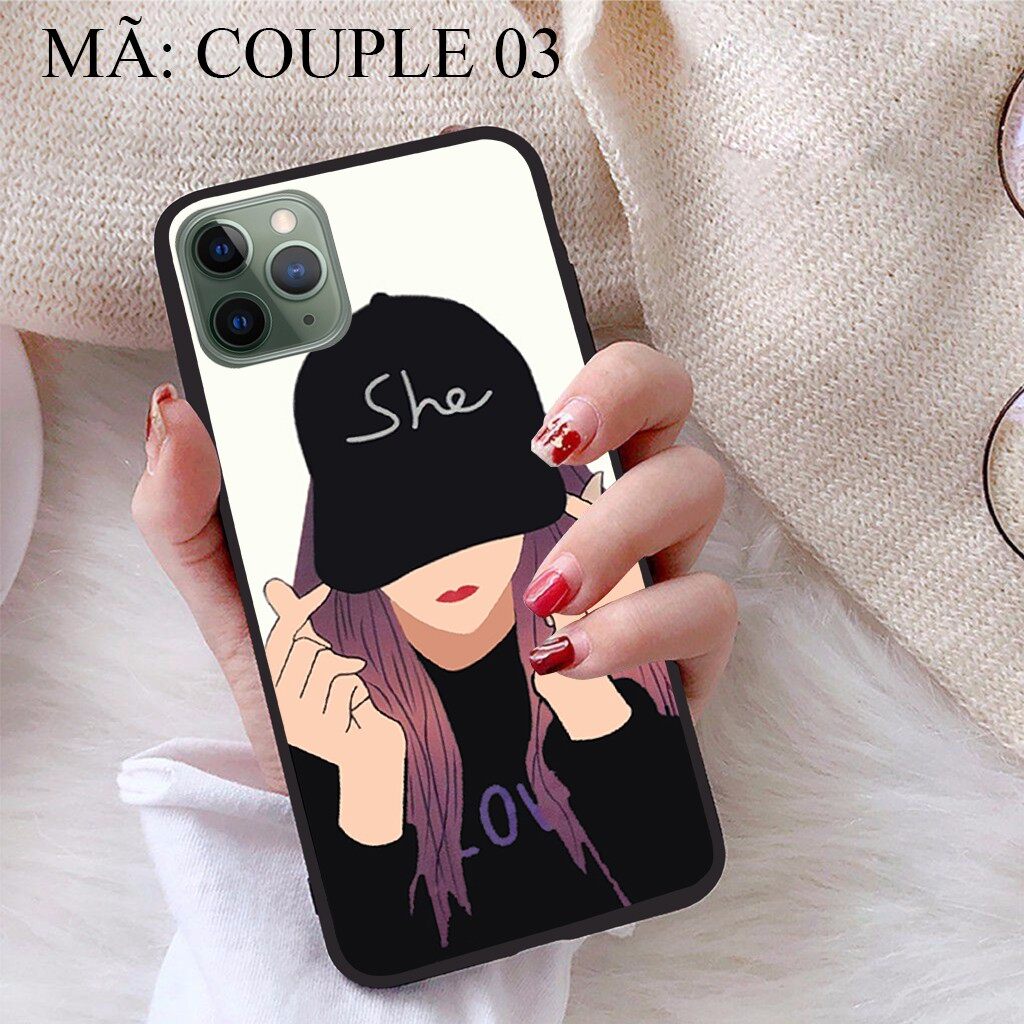 Ốp lưng iPhone 11 Pro Max viền dẻo TPU BST Ốp cặp
