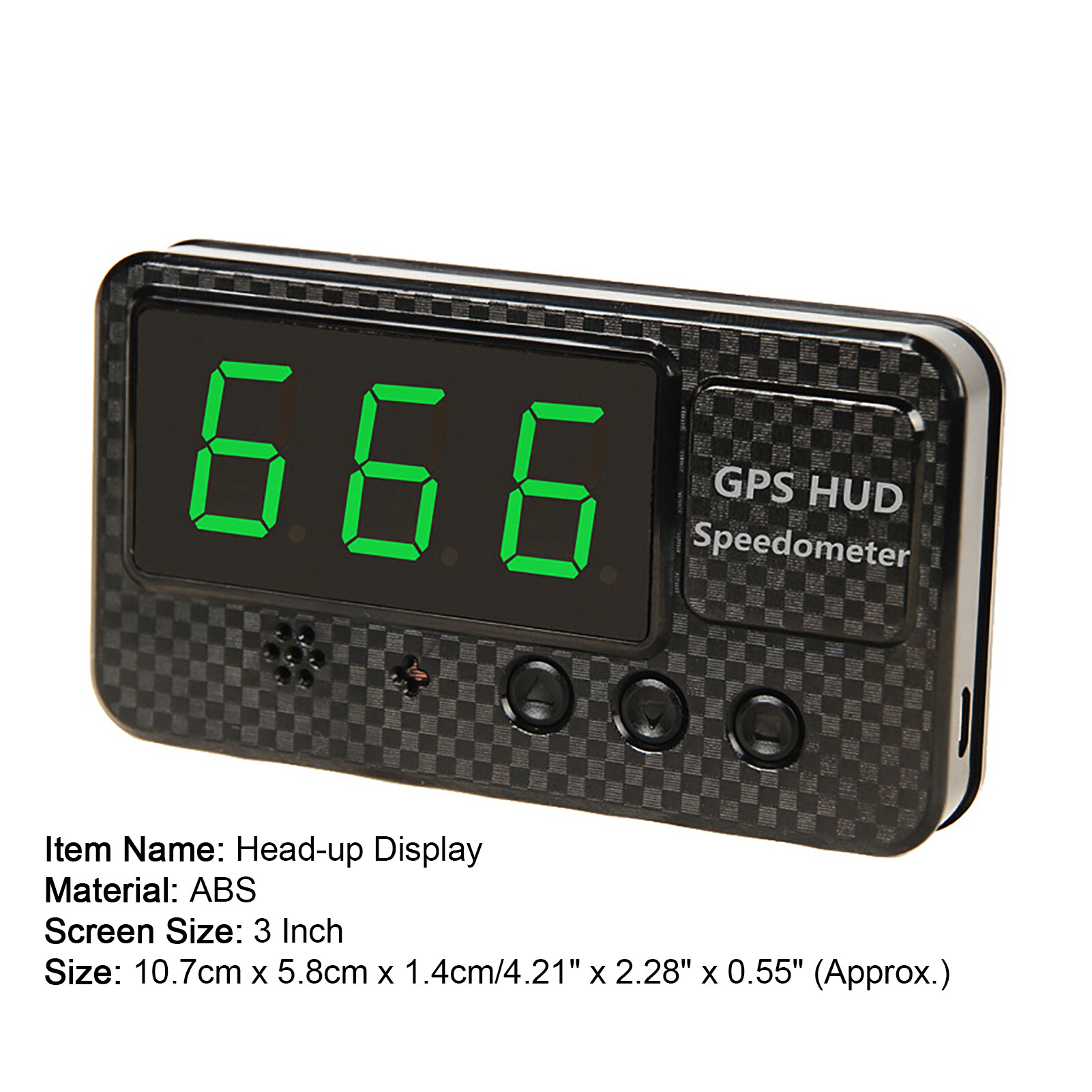 Baicai Kitchen Universal Car Digital Head-Up Display GPS Over-Speed Alarm Speedometer Odometer