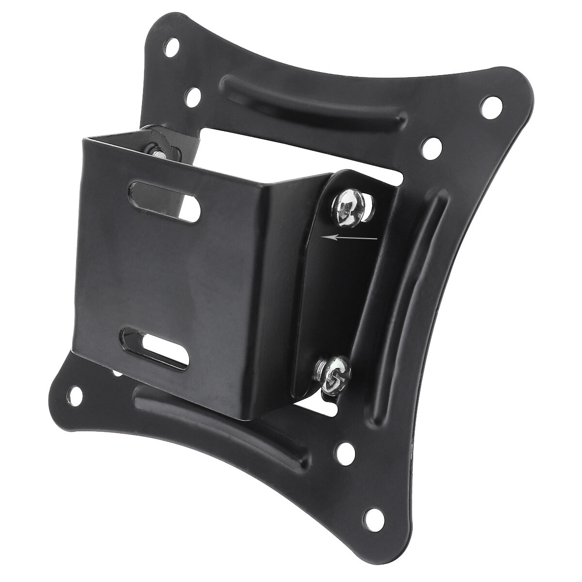 Universal TV Cố Định Wall Mount Flat Panel TV Khung Hỗ Trợ 10 Độ Nghiêng Góc TV Wall Bracket Cho 14-27 Inch LCD LED Monitor Flat Panel