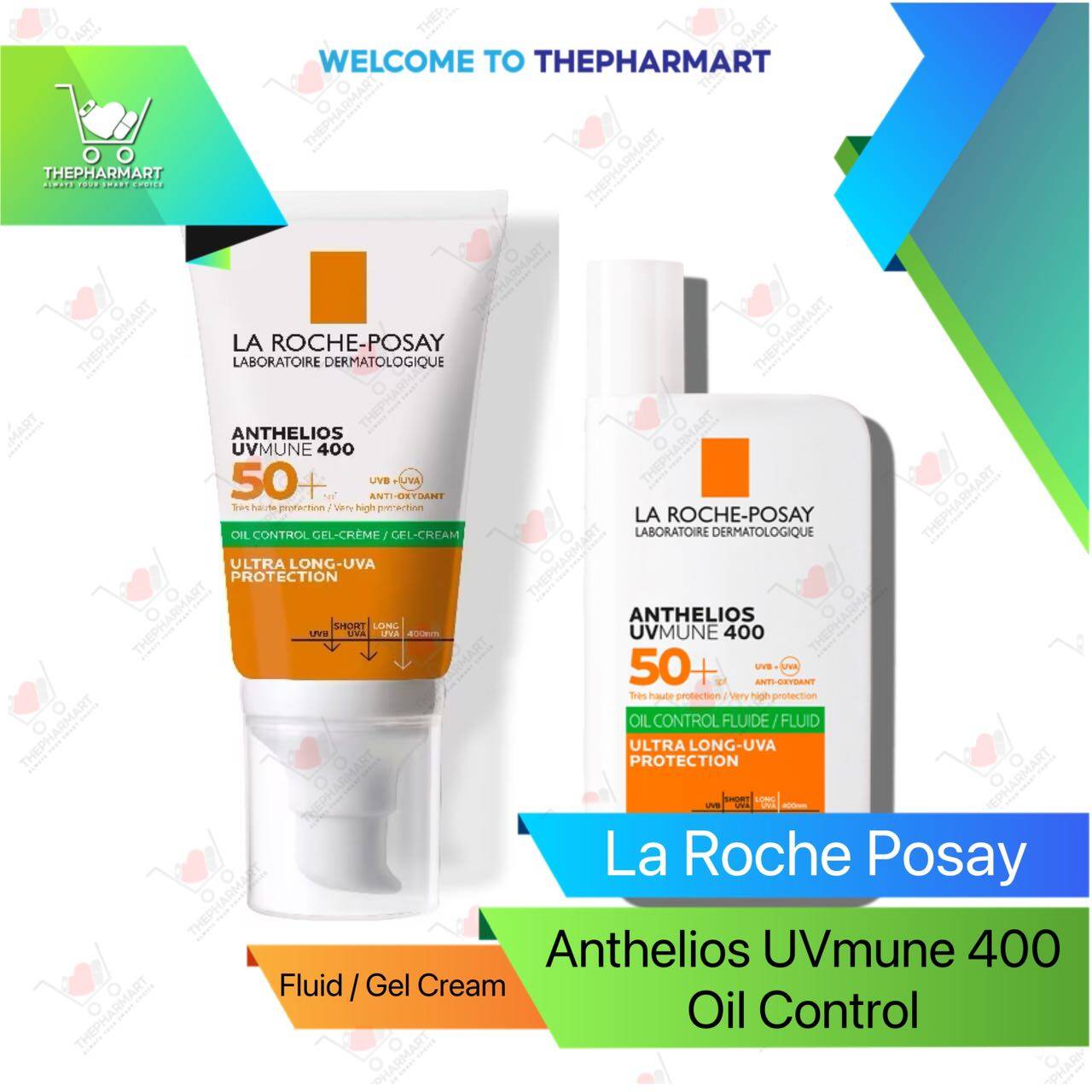 La Roche Posay Anthelios Uvmune400 Oil Control Fluid 50ml La Roche