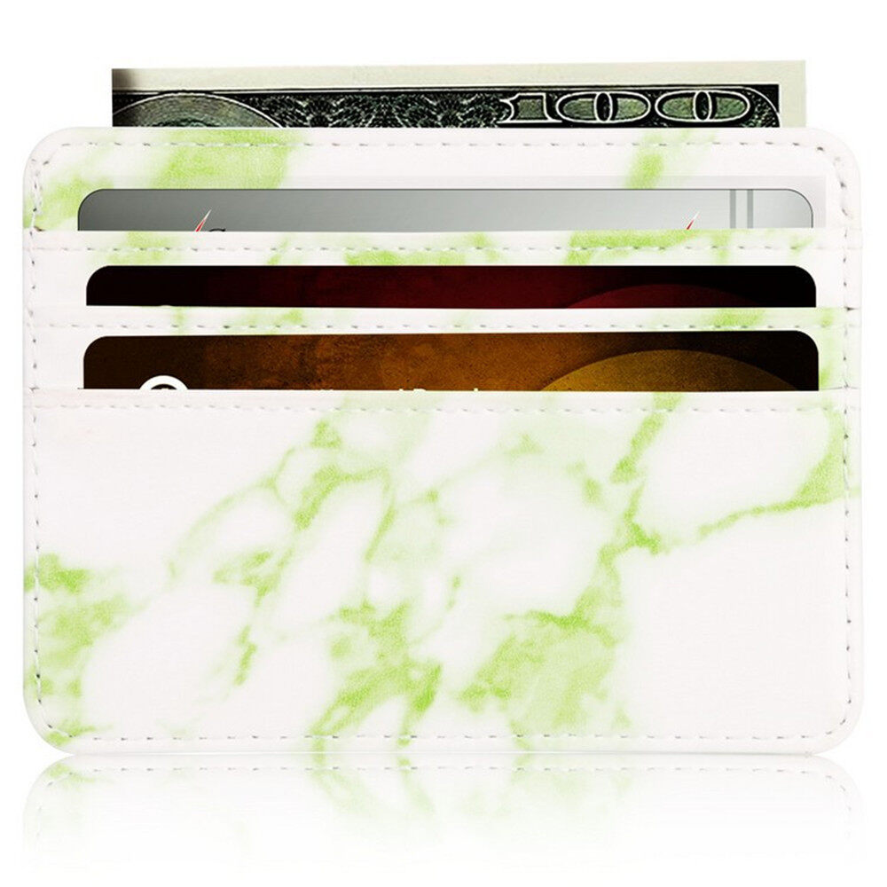 Leather Travel Coin Bag Card Package Wallet Case Money Pocket Id Card Holder