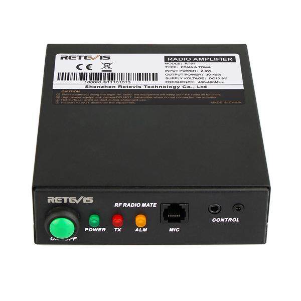 Retekess RT91 Two Way Radio Power Amplifier DMR Digital/Analog Ham