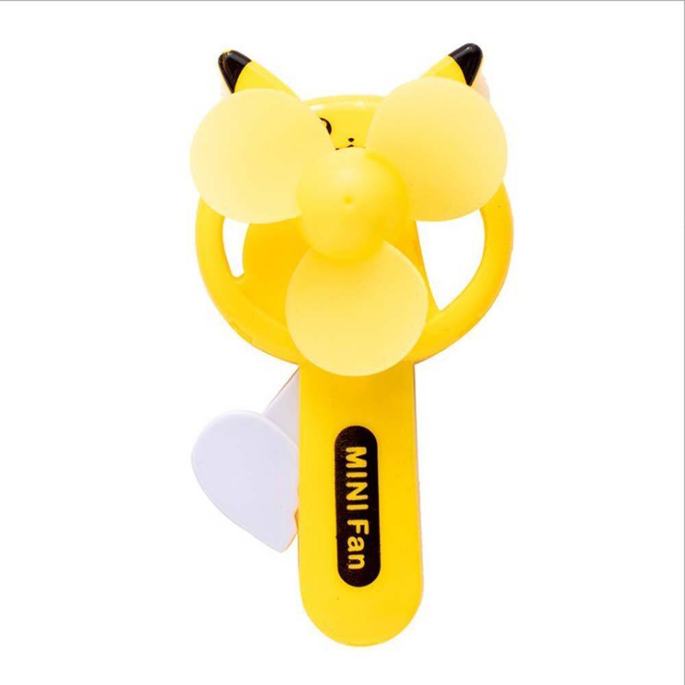 JFREF Cute Cartoon No Battery Kids Gifts Summer Hand Pressure Fan