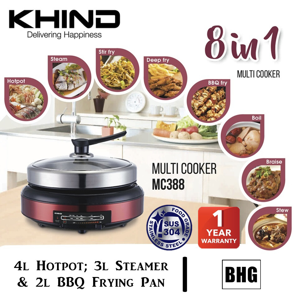 khind 8 in 1 multi cooker mc388