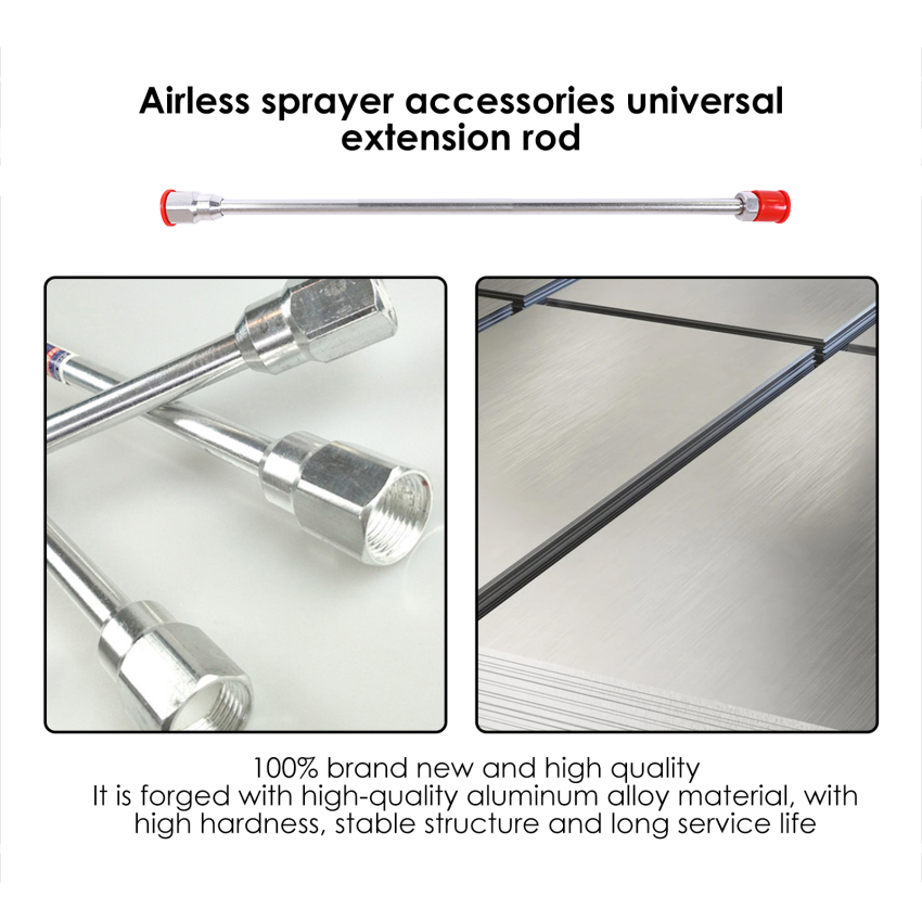 Airless Sprayer Accessories Universal Extension Rod Paint Sprayer Extension Rod