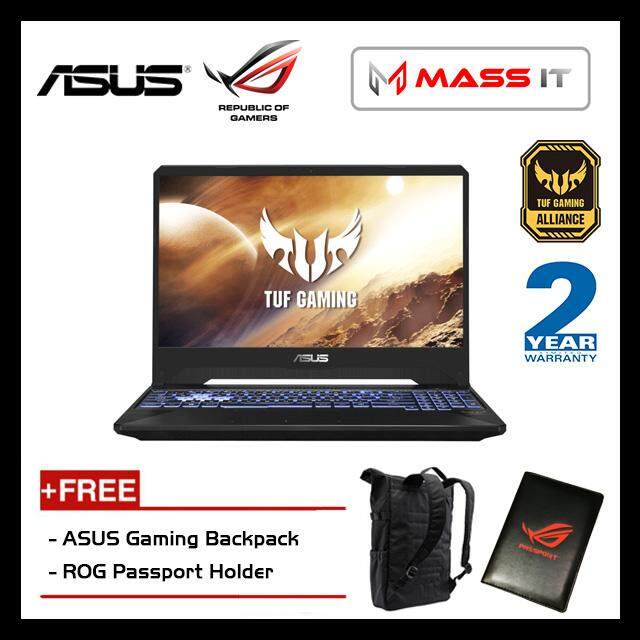 ASUS FX505D-UBQ099T TUF Gaming (Ryzen 7-3750H/GTX1660Ti 6GD5/8GB D4 2666MHz/512GB PCIe NVMe M.2 SSD/15.6 IPS FHD/WIN10/2 Years Warranty) Malaysia
