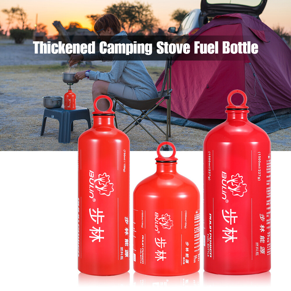 Tomshoo outdoor camping fuel bottle alcohol petrol kerosene storage bottle fuel can empty bottle 500ml / 750ml / 1000ml / 1500ml