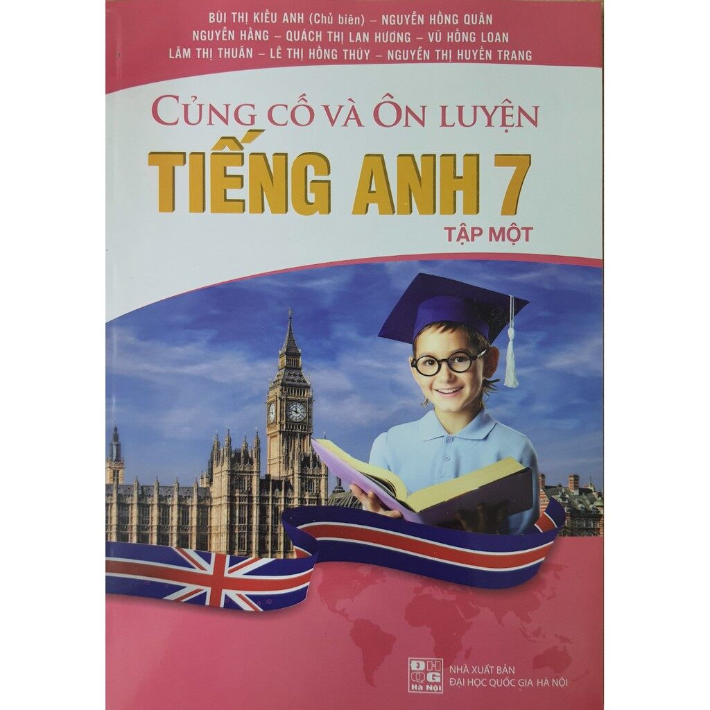 Sách - củng cố và ôn luyện tiếng anh 7 tập 1
