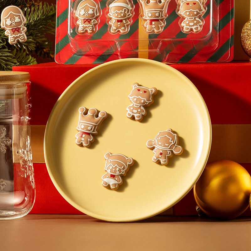 POP MART POP BEAN Ginger bread Man Series Figures Set