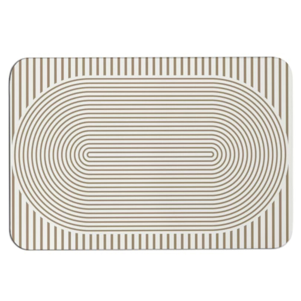 Dish Drainer Mat, 40 x 60cm Super Absorbent Dish Drying Mat, Quick Dry Sink Mat, Non-Slip Drying Mat for Kitchen Counter