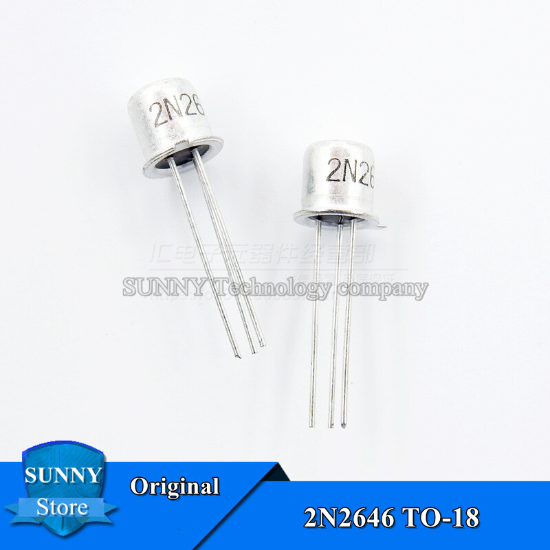 2/5pcs original 2n2646 to-18 transistor double base diode ordinary and new original