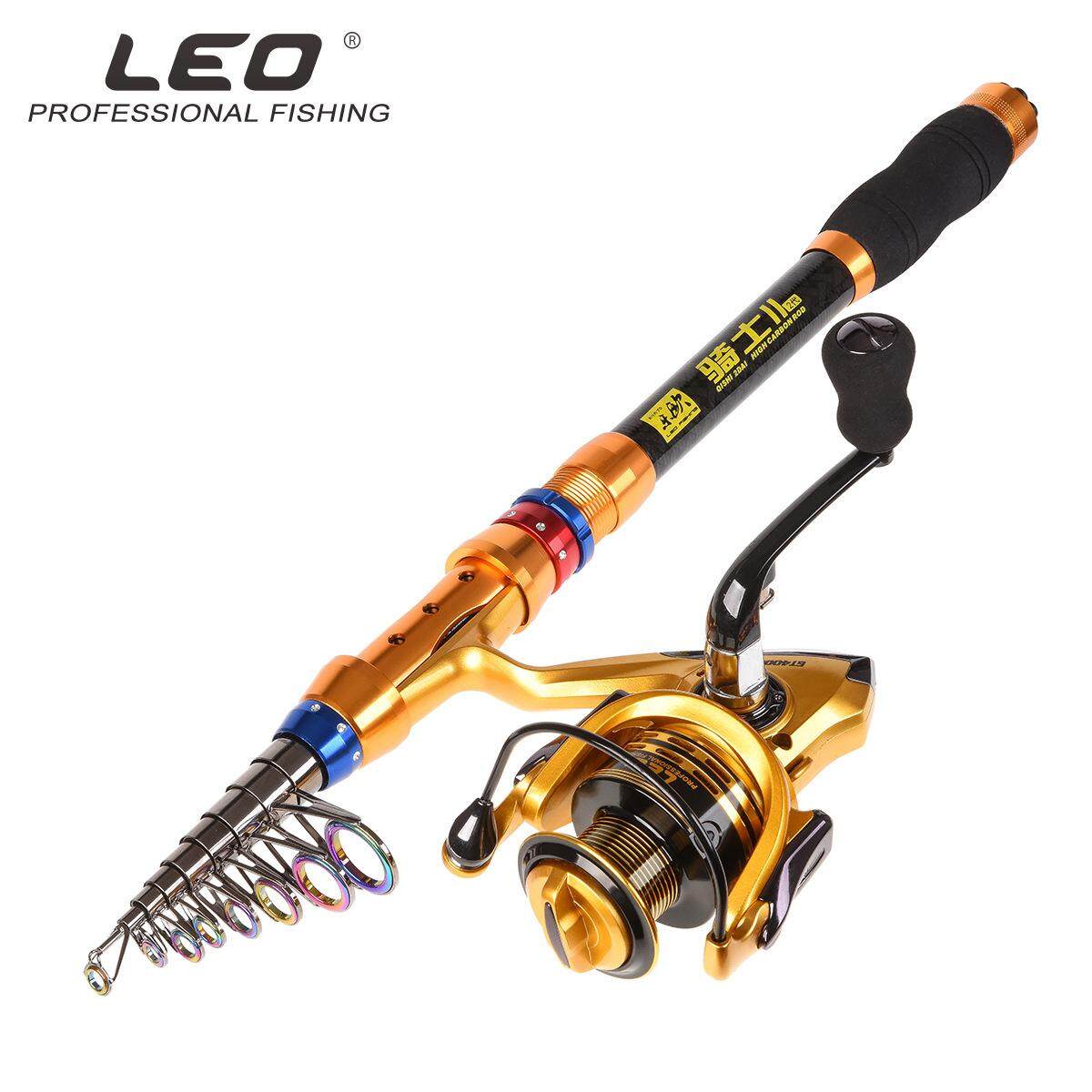 Leo/Leo 2nd Generasi Knight Tiang Tinggi Karbon Joran Pancing Ekspor Joran Pancing Perangkat Memancing