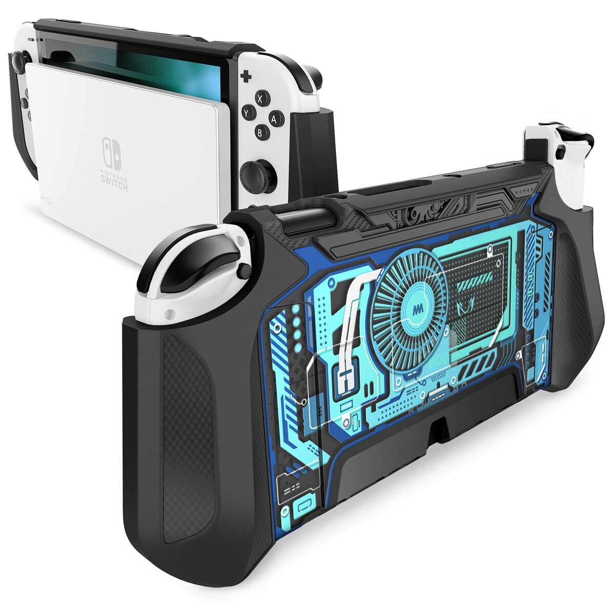 Mumba Dockable Case for Nintendo Switch OLED 2021 Blade Series TPU