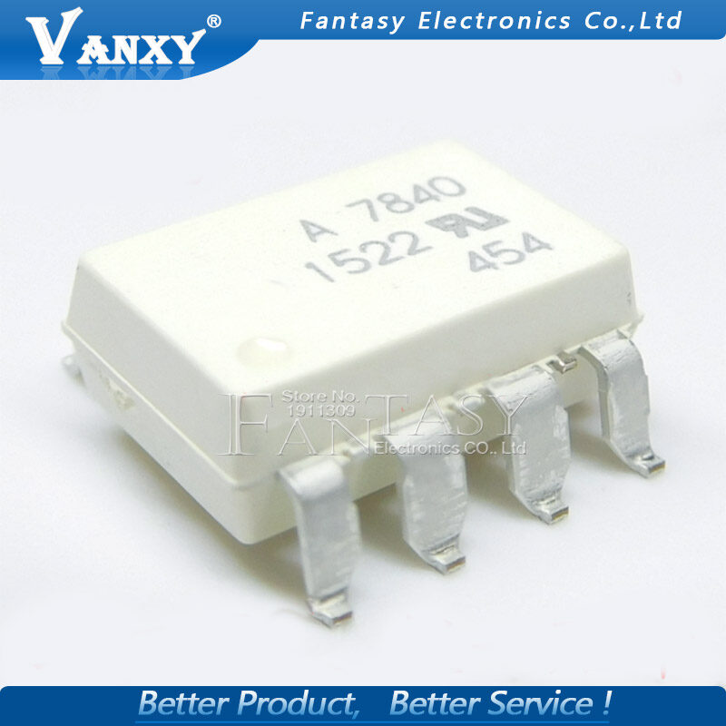 5pcs hcpl7840 sop8 hcpl-7840 sop-8 a7840 sop hcpl-7840-500e photoelectric coupler