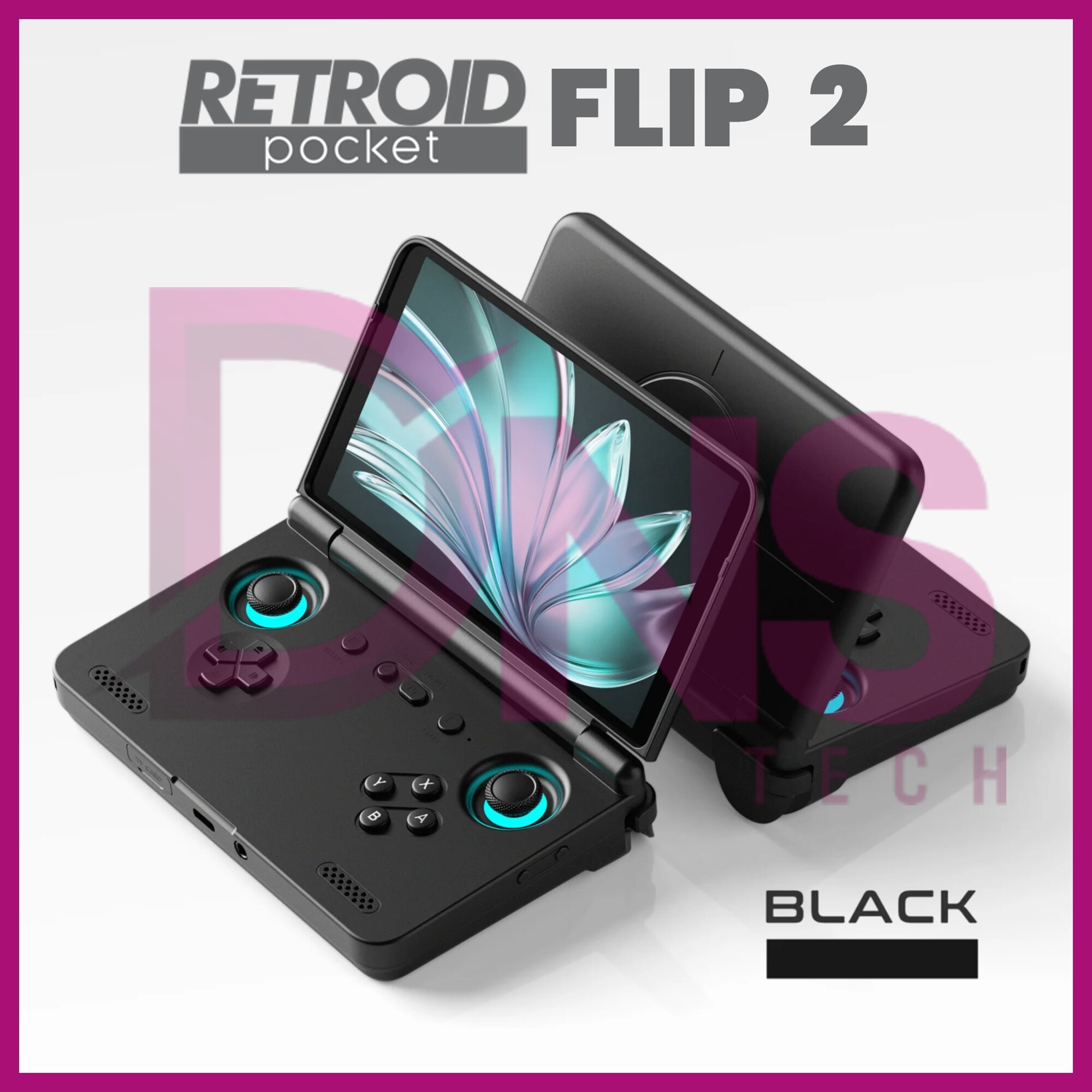 Retroid Pocket Flip 2 Gaming Handheld Console Snapdragon SD865