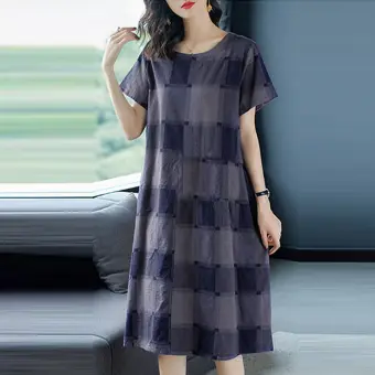 ladies loose summer dresses