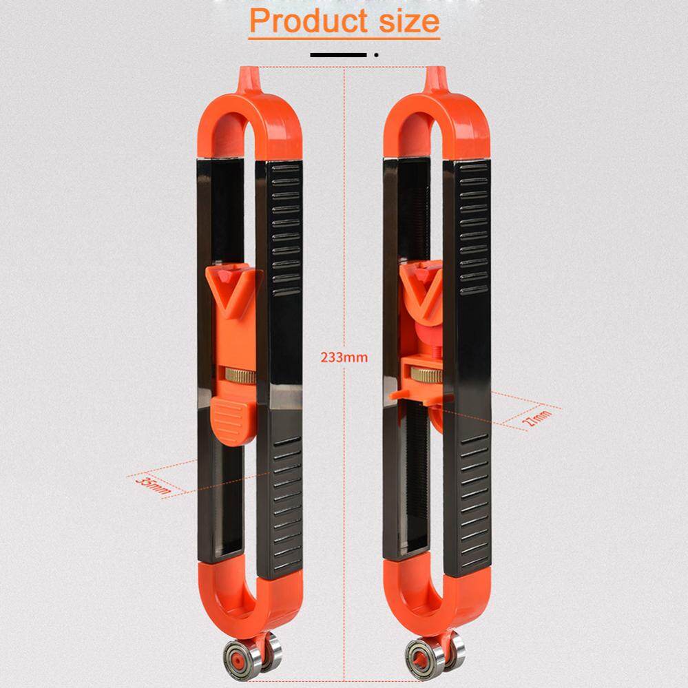 Contour Gauge Scribe Tool Precise Profile Copier Irregular Shape Profile Tool For Woodworking Panel Tiles Laminate Curved Ruler