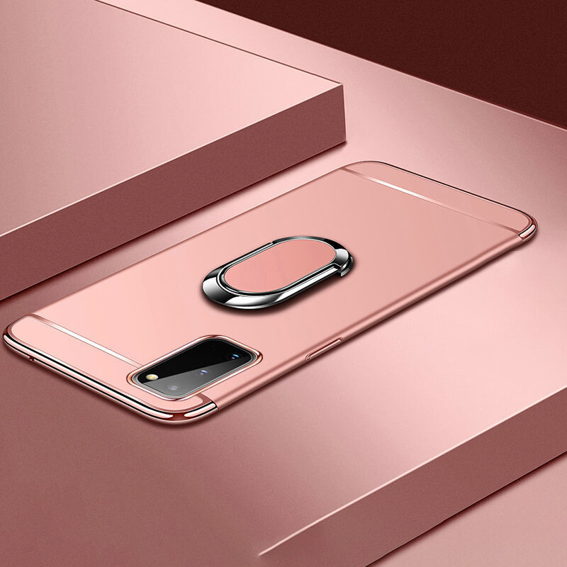 Lanlin for samsung galaxy s21 ultra samsung galaxy s21 plus samsung galaxy s21 phone case ultra thin matte hard pc holder casing for samsung s21 ultra case with free ring stand holder