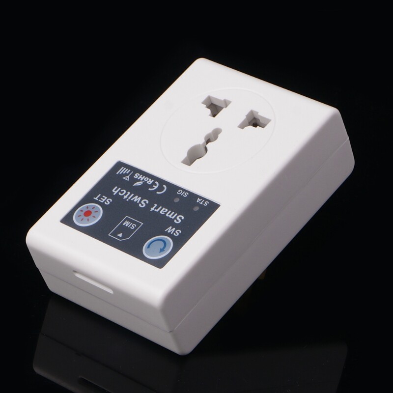 ✪【HJ-CES Store】EU/UK 220V Phone RC Remote Wireless Control Smart Switch GSM Socket Power Plug