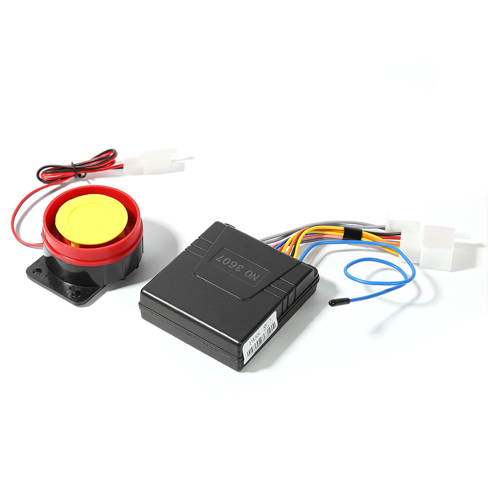 12V Motorcycle Alarm System Anti-theft Security Alarm System Remote Control