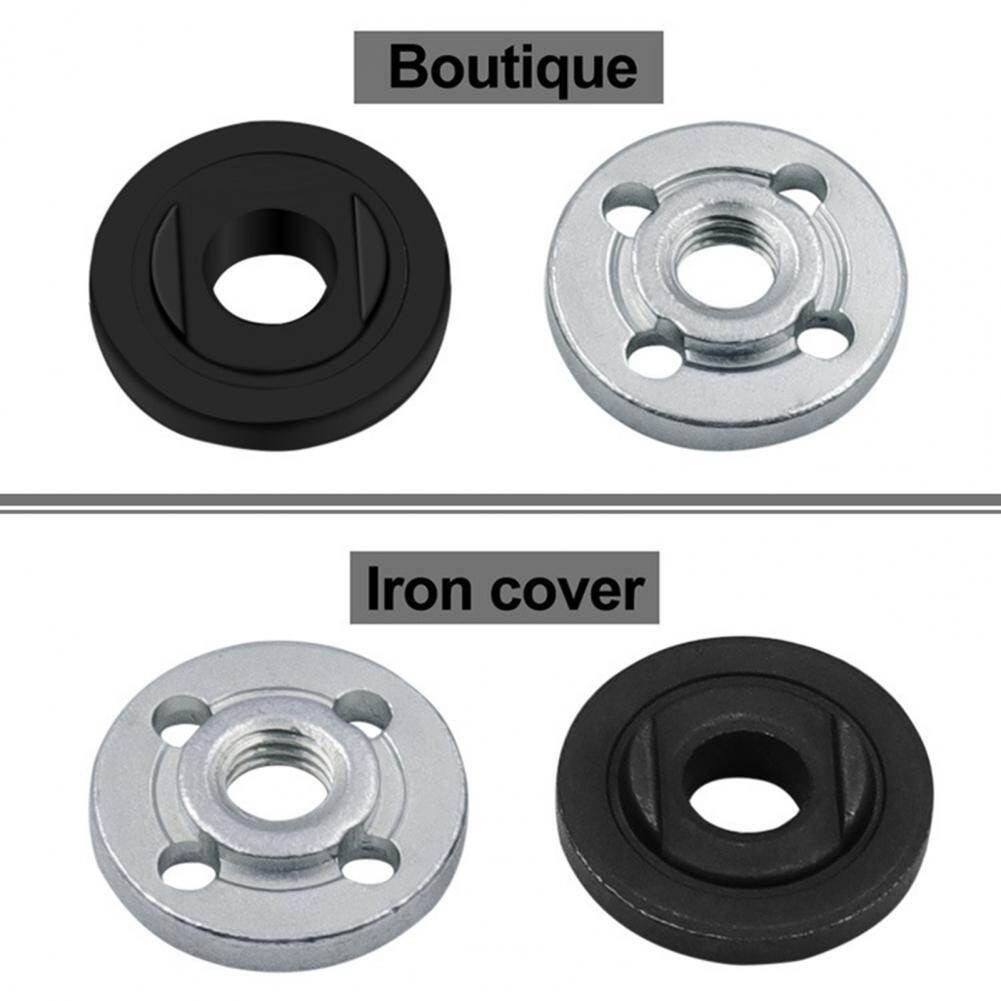 2Pcs Black Or Silver Angle Grinder Replacement Parts Inner And Outer Flange Group Accessories