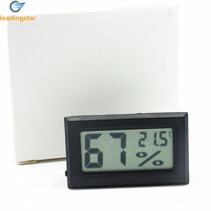 LeadingStar Fast Delivery Mini LCD Digital Thermometer Hygrometer Indoor Portable Temperature Sensor Humidity Instruments