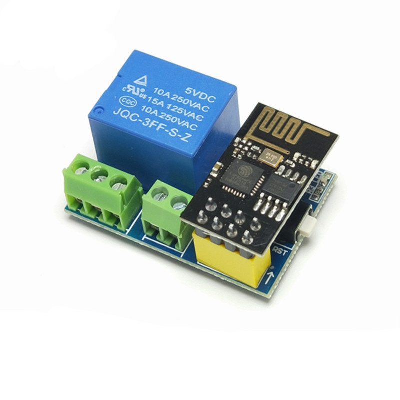 ESP8266 ESP-01S Relay Module 5 PHÚT IoT Dự Án DIY Kit WiFi/ Internet Điều Khiển Rơle Từ Xa Chuyển Đổi Điện Thoại Ứng Dụng