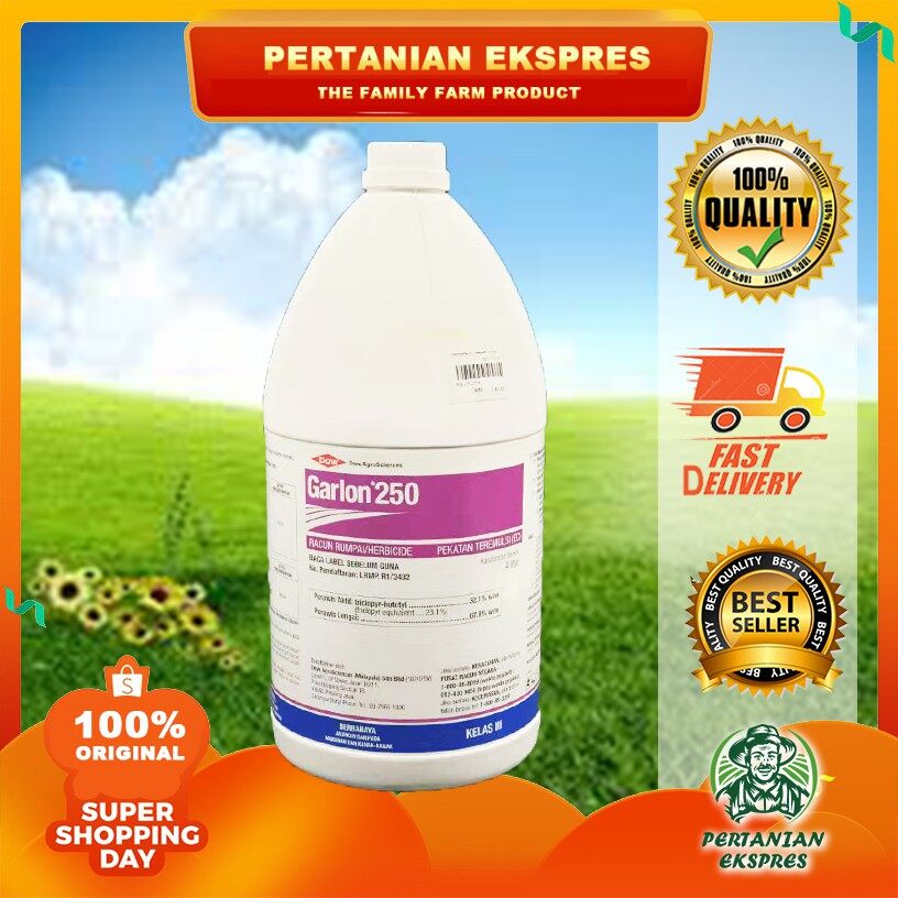 Garlon 250 Herbicide Dow100Original (4Lit) Lazada
