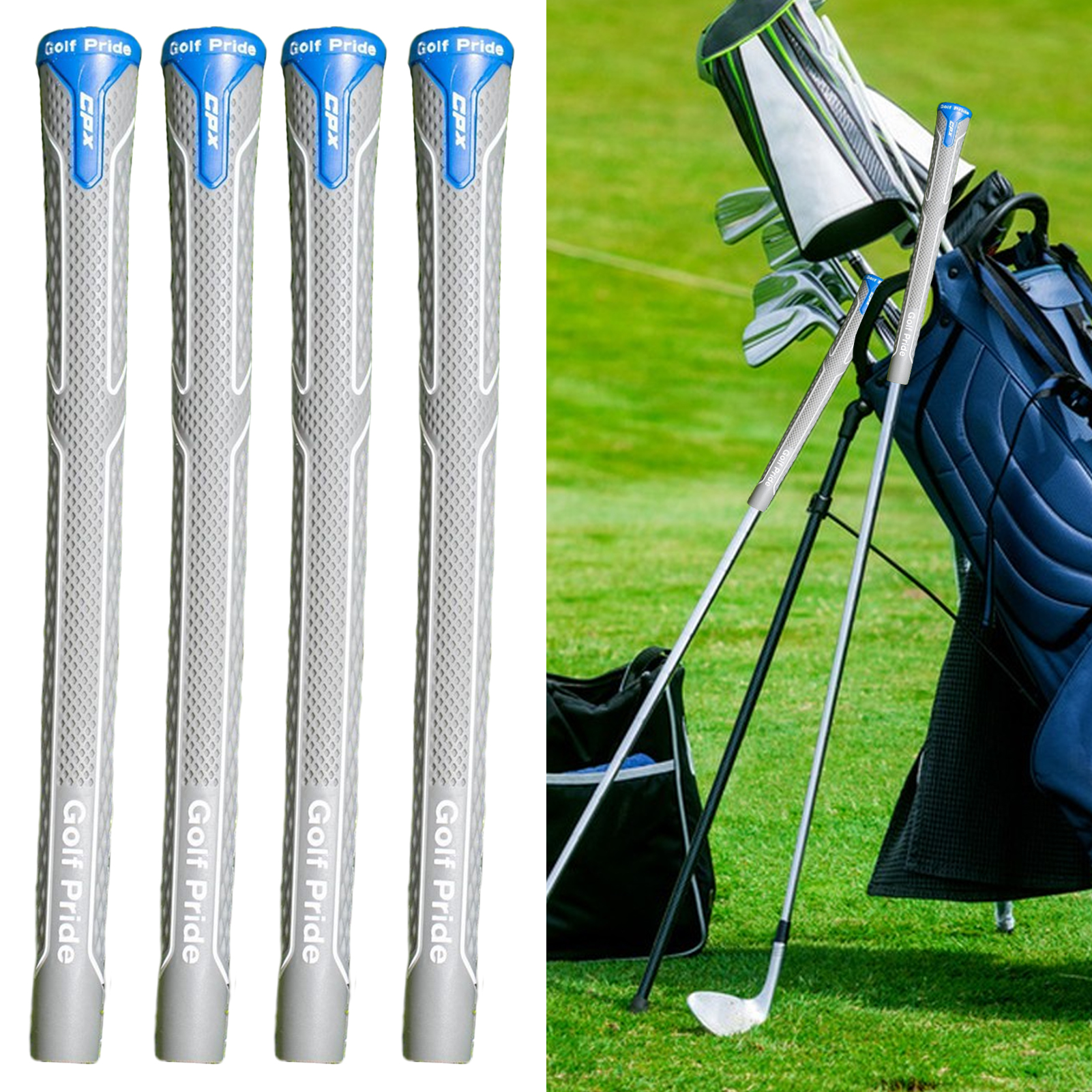 Guyouzi® Golf Club Grip Strong Toughness Anti-aging Good Elasticity Golf Training Rubber Non Slip Standard Club Grip Golf Accessories Comfortable Golf Grip