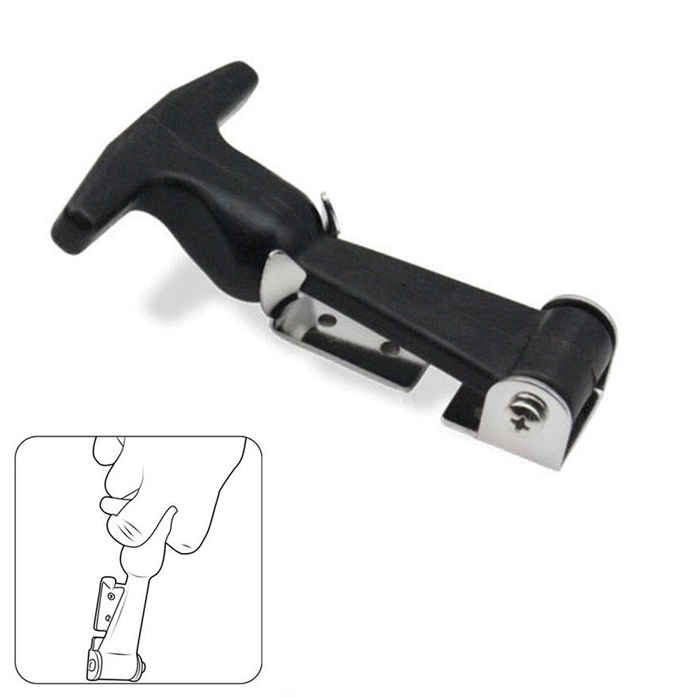 Practical Shock Absorbing T Handle Flexible Non Corrosive Golf Cart Replacement Parts Universal Elastic Durable Draw Latch