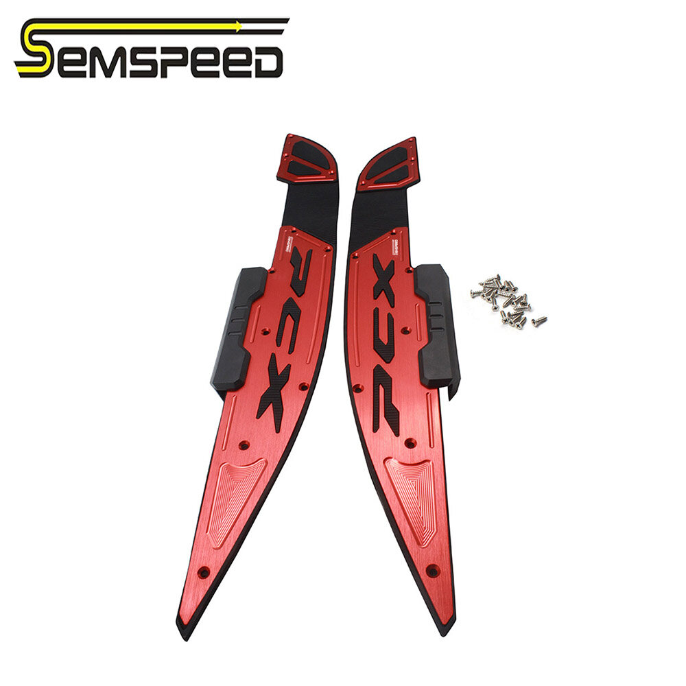 Semspeed motorcycle front footrest footpegs foot board pegs for honda pcx 160 125 pcx160 pcx125 2021-2023 2024