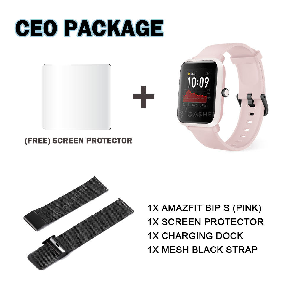 amazfit bip black screen
