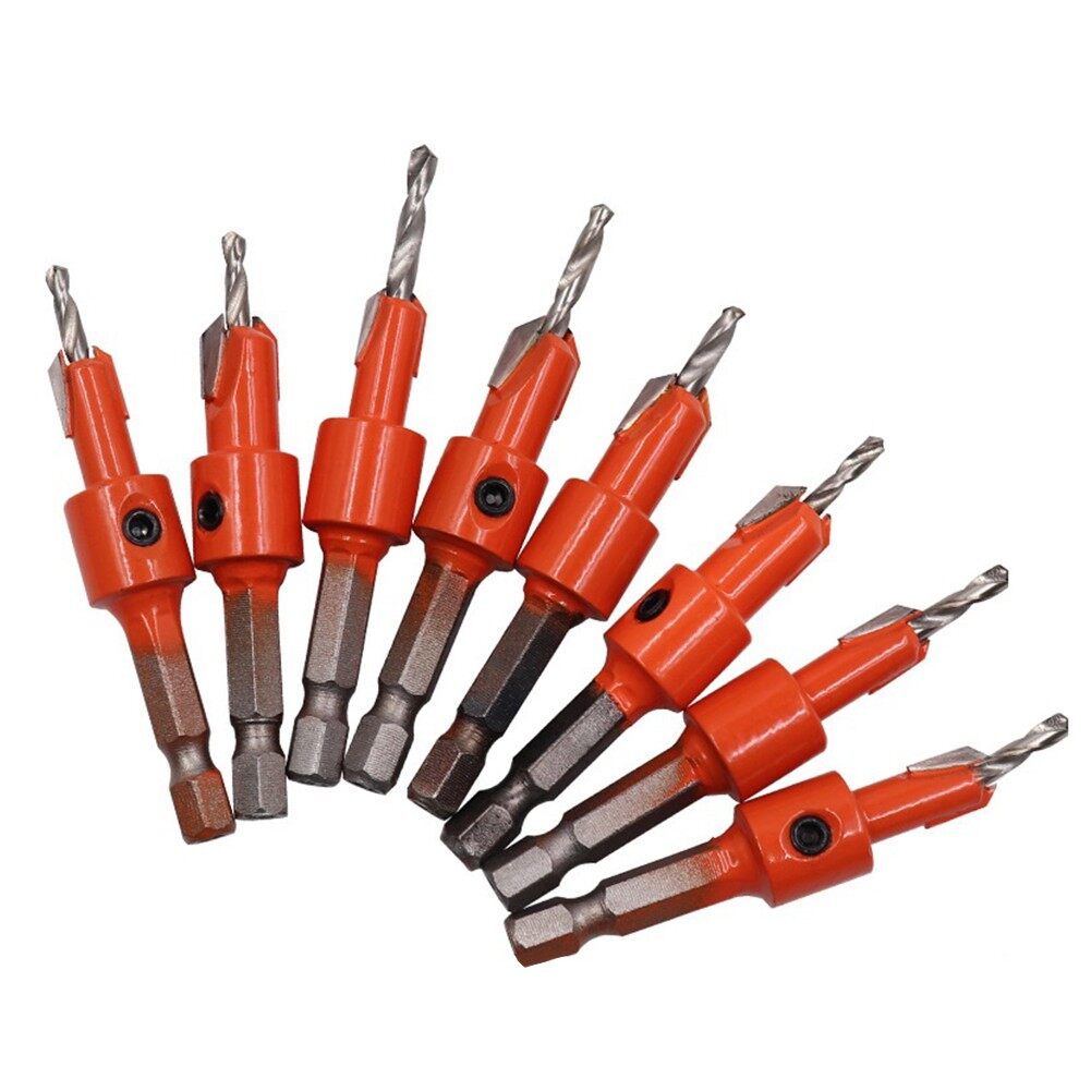 Countersink Drill Bit Woodworking Hex Shank Countersink Drill Bit Salad Drill Step Drill Bit