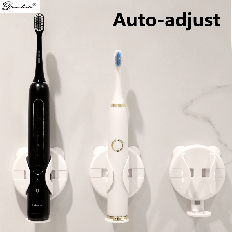 Dream Hunter Toothbrush Holder Punch-Free Electric Toothbrush Hanger Wall-Mounted Gravity-Sensing Toothbrush Rack Bathroom Storage Shelf Hang