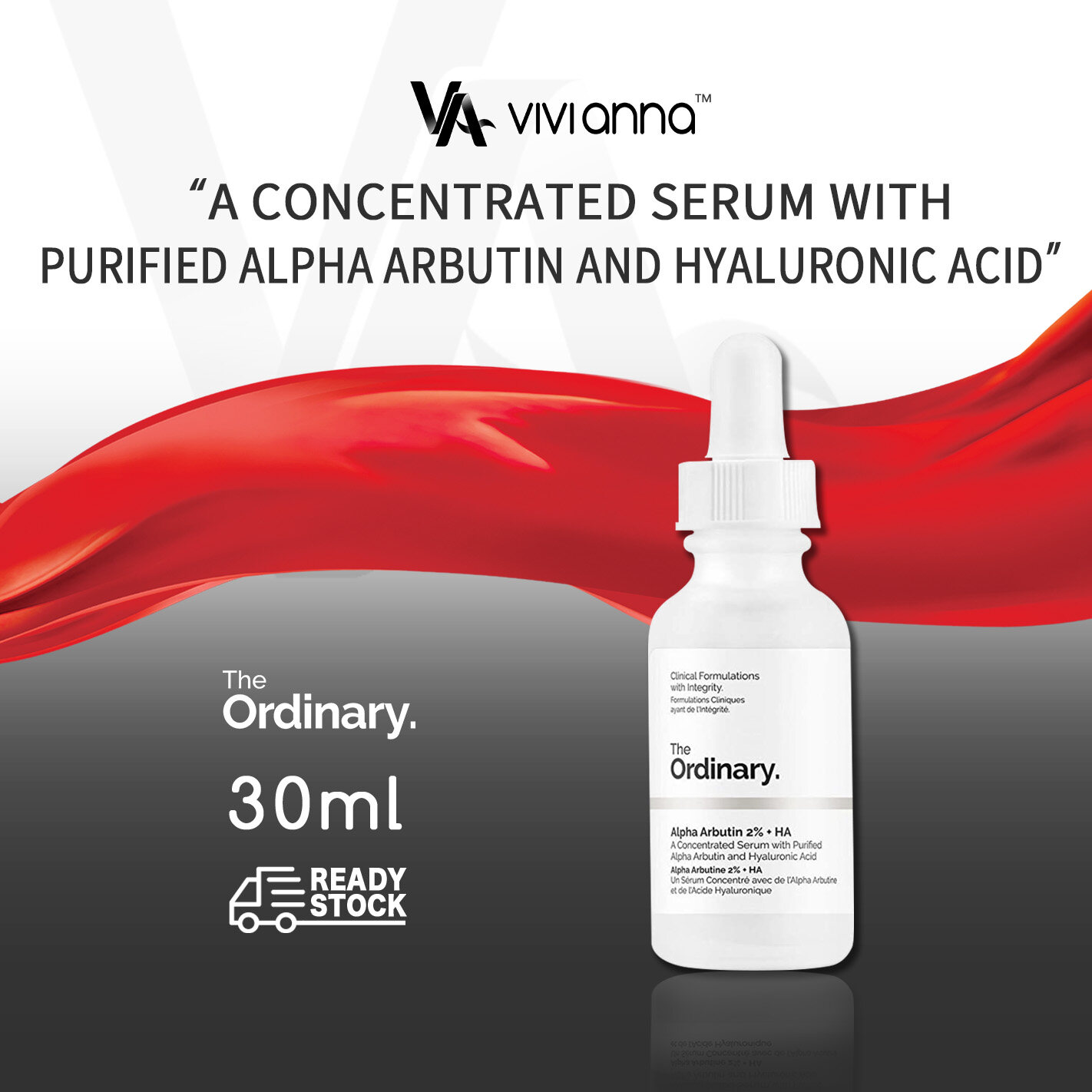 6.6 SALE⚡The Ordinary Alpha Arbutin Serum 30ML, Original The Ordinary ...