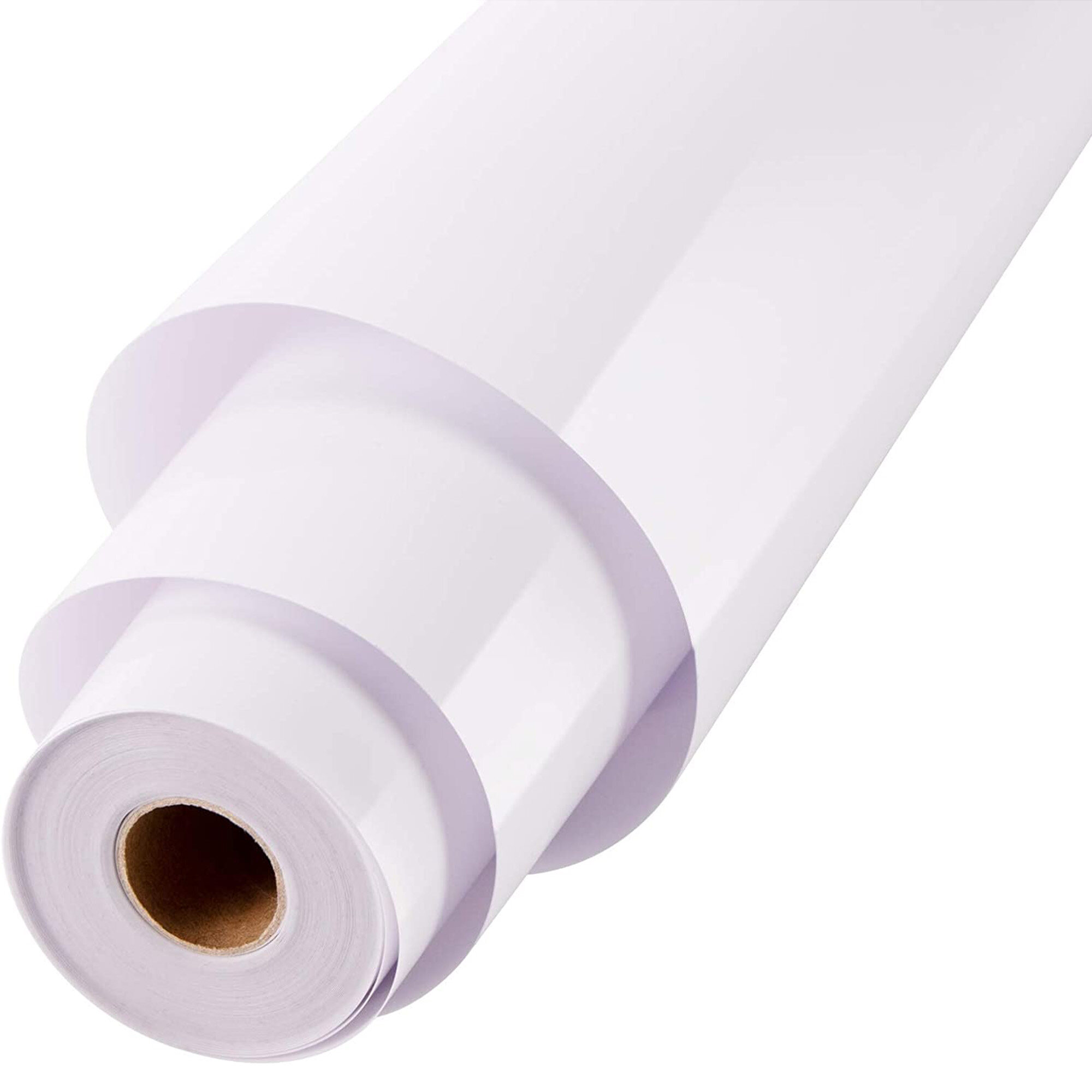 HTVRONT Glossy Self Adhesive Vinyl Roll Permanent Vinyl Sticker Roll