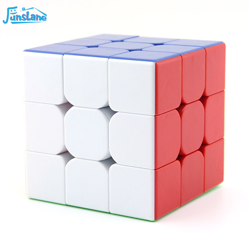 FunsLane 9cm 3x3x3 Magic Cube Colorful Large Size Smooth Speed Cube Children Educational Toys Birthday Gifts For Boys Girls