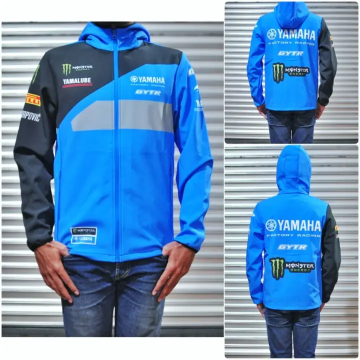 blue yamaha hoodie