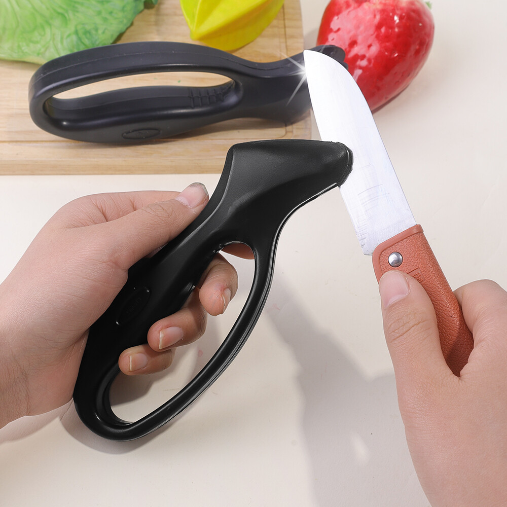 Home Kitchen Single Handle Knife Sharpener Portable Mini Tool Suitable for Various Knives
