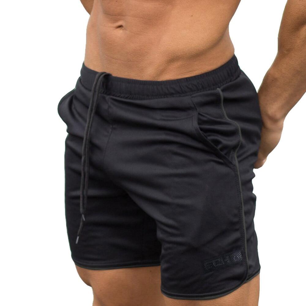 Men's Sports Training Bodybuilding Jogging Shorts Workout Fiess GYM Short Pants_voghion.com
