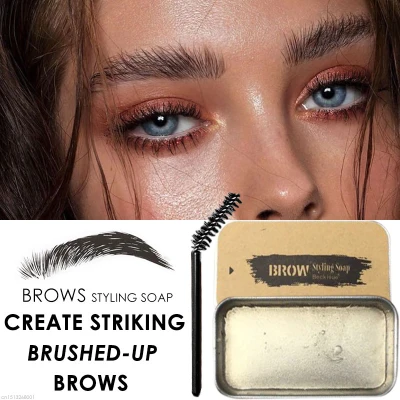 3D Waterproof Eyebrow Gel Brows Styling Soap Feathery Kit Lasting Eyebrow Setting Gel Lasting Eyebrow Tint Enhancer Eye Makeup