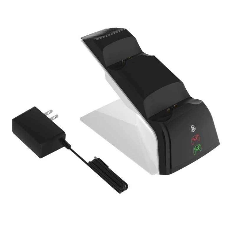 Đế Sạc Nhanh Cho JYS-P5102 Đế Sạc Kép Cho Tay Cầm Chơi Game PS5 Cho Đế Sạc Bộ Điều Khiển PS5 Với Bộ Chuyển Đổi AC