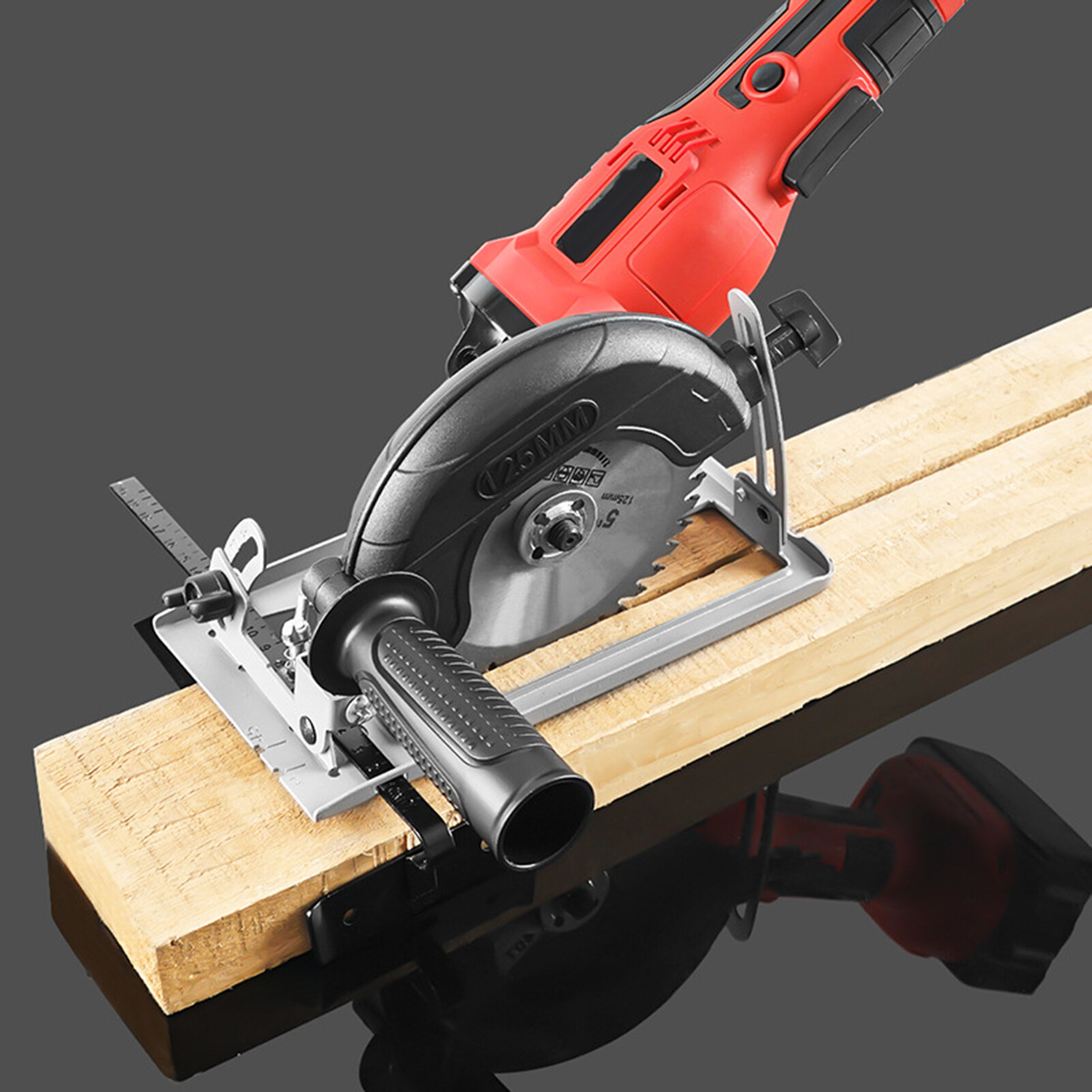 Licao Lighting 1 Set Angle Grinder Bracket 45 Degree Bevel Cut Depth Adjustable Angle Grinder Modification Bracket Home Use Angle Grinder Bracket