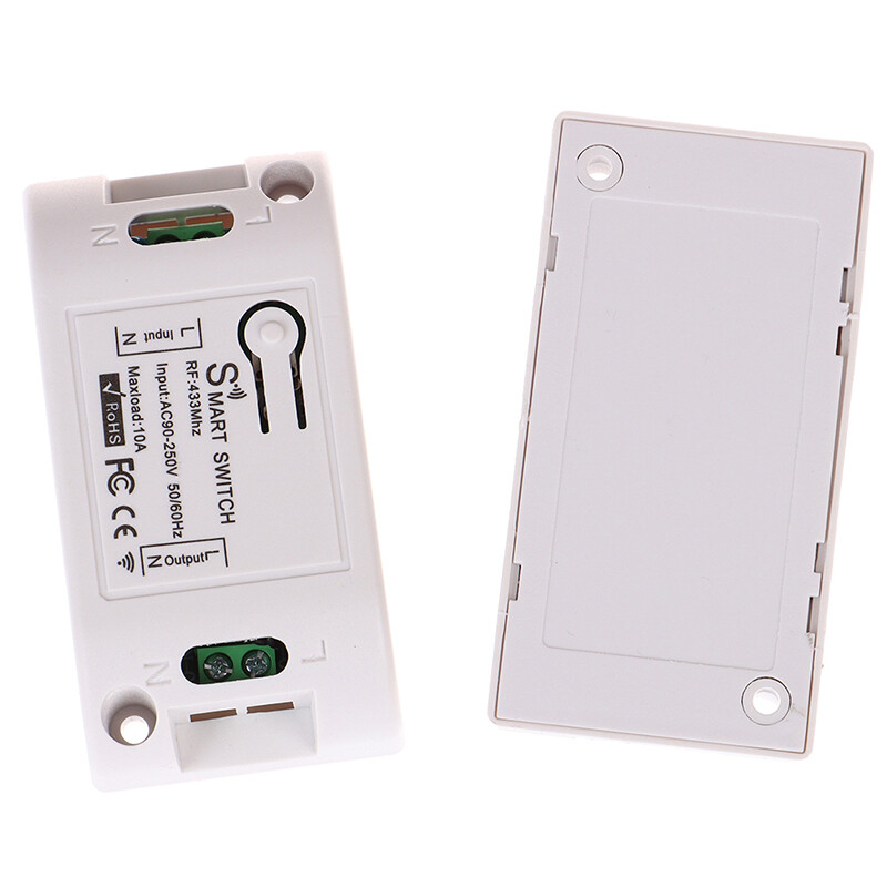 Hanlu 433 Mhz RF Smart Switch Wireless RF Receiver Timer Relay Phone Remote Control