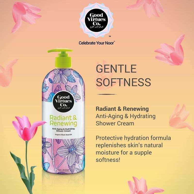 GOOD VIRTUES CO GVC BODY WASH SHOWER CREAM GEL 700ML SABUN MANDI SABUN